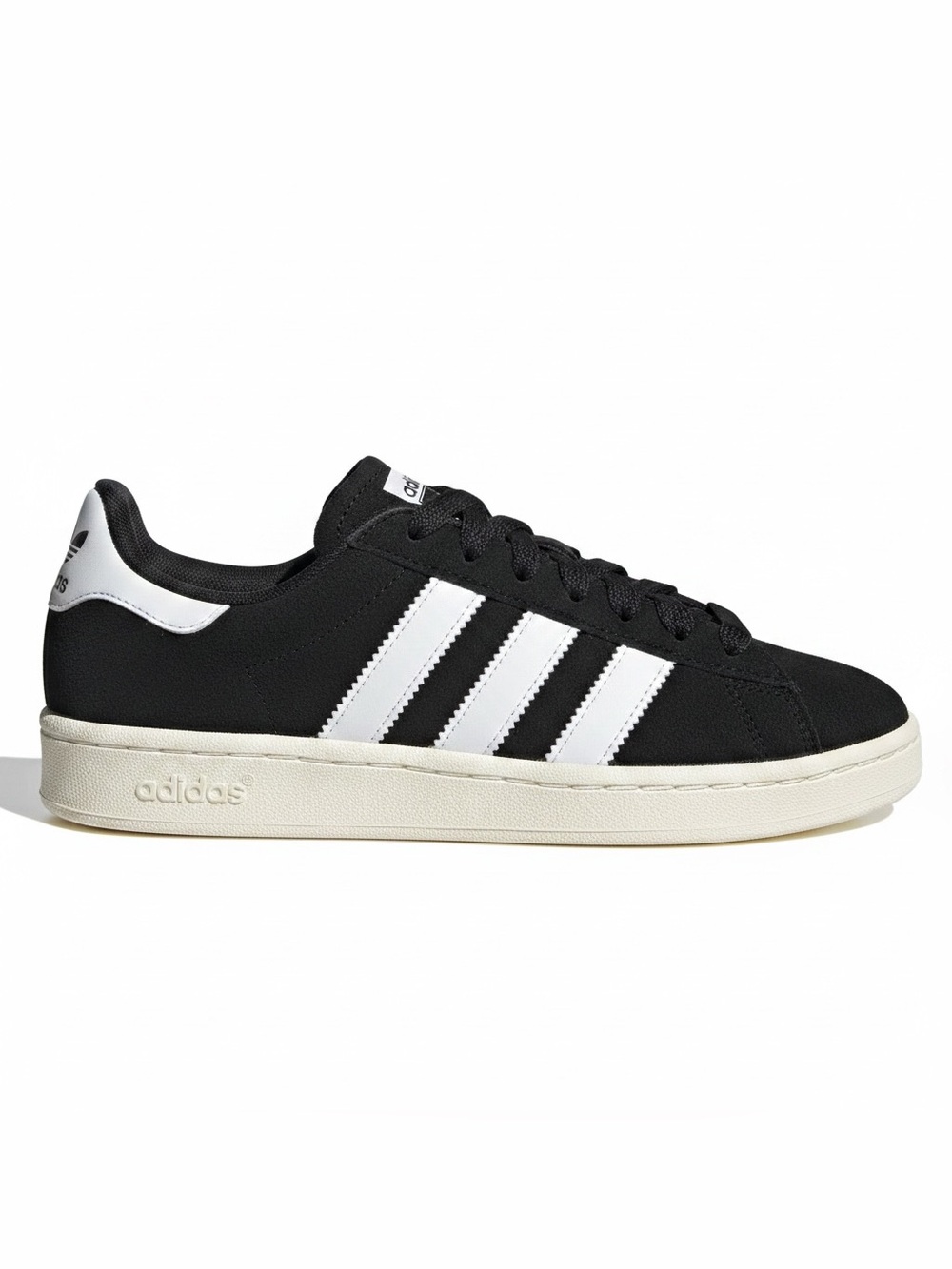adidas Black and White Grand Court Alpha 00s Shoe Box Label